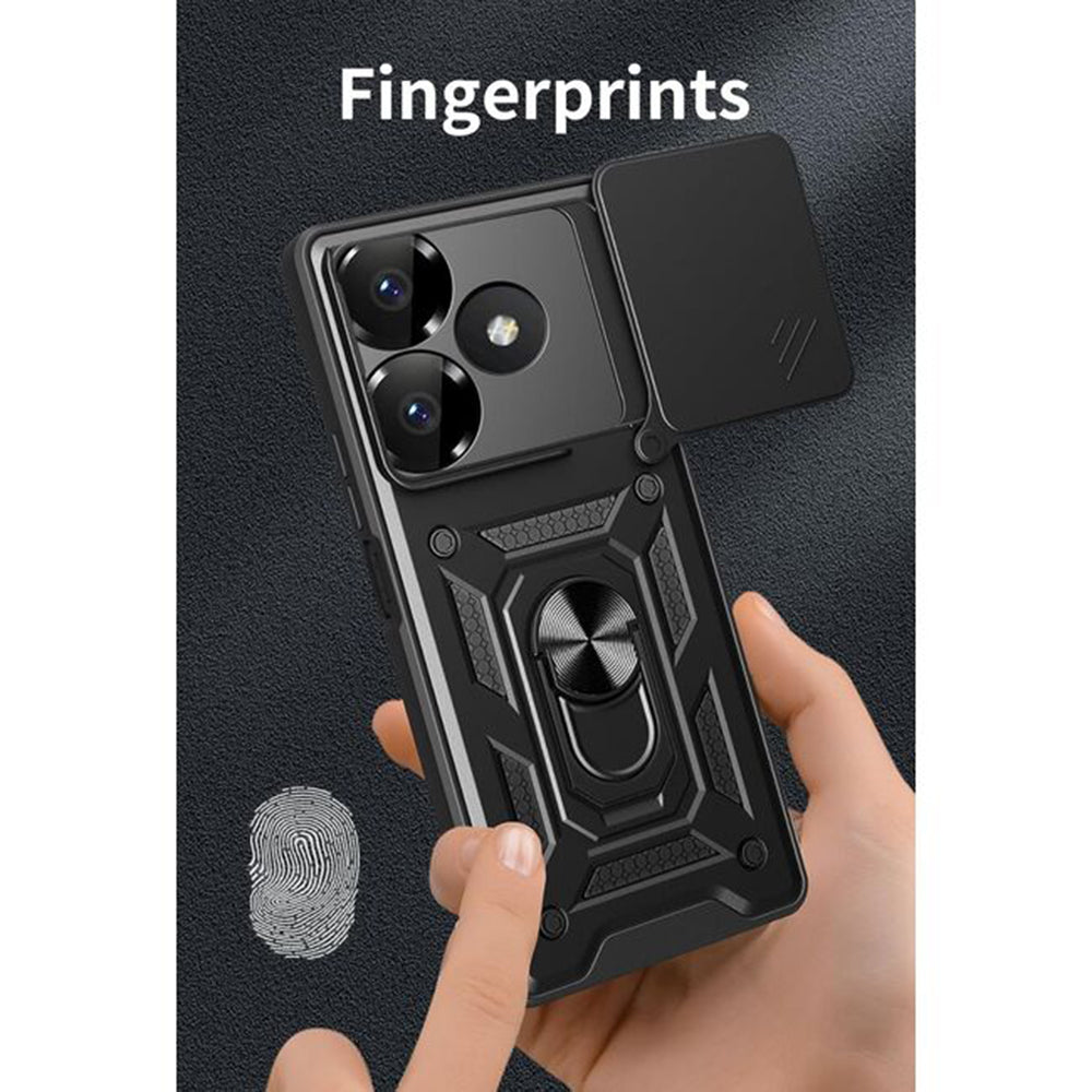Techsuit - CamShield Series - Xiaomi Redmi 13 / Poco M6 4G - Black