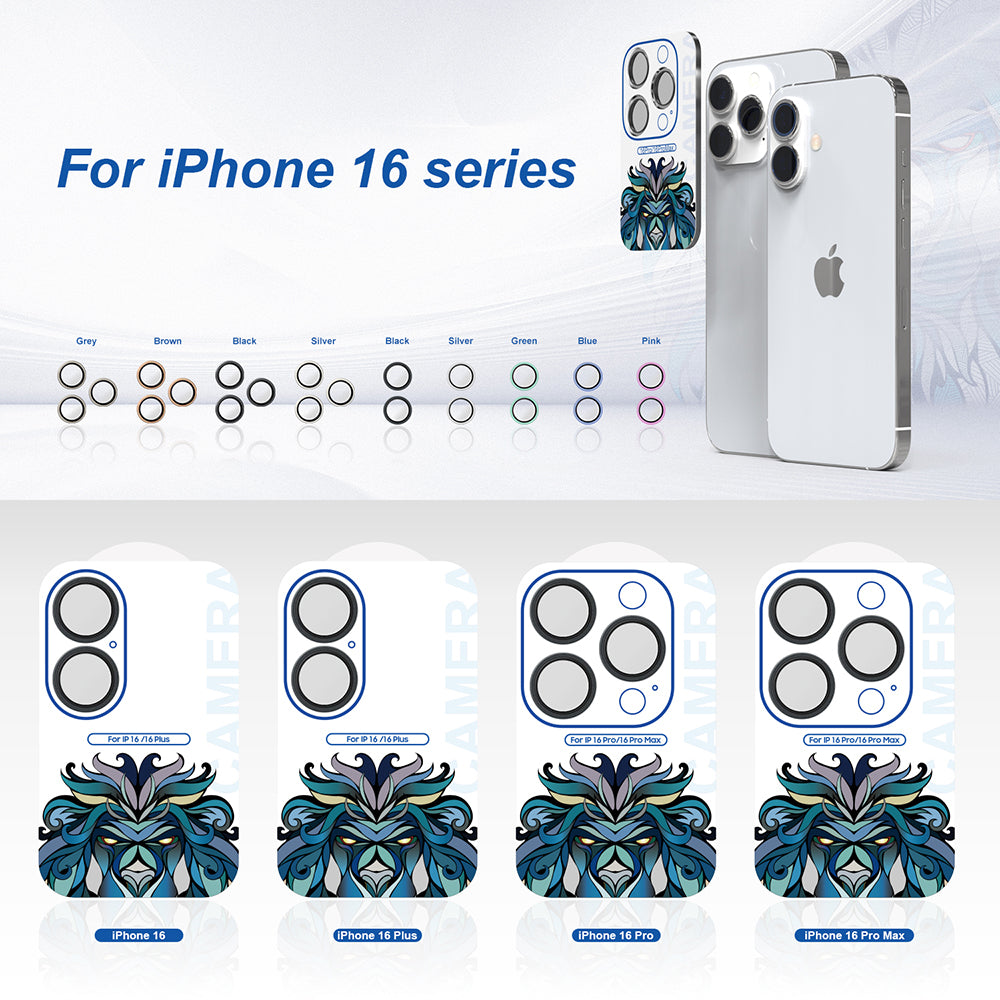 Lito - S+ Camera Glass Protector - iPhone 16 Pro / iPhone 16 Pro Max - Desert Titanium