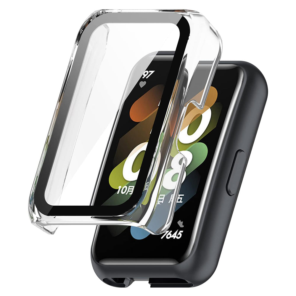 Techsuit - Defense360 Pro + Screen Protector - Huawei Band 8 / 9 - Clear