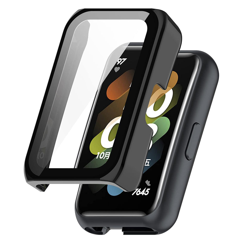 Techsuit - Defense360 Pro + Screen Protector - Huawei Band 8 / 9 - Black