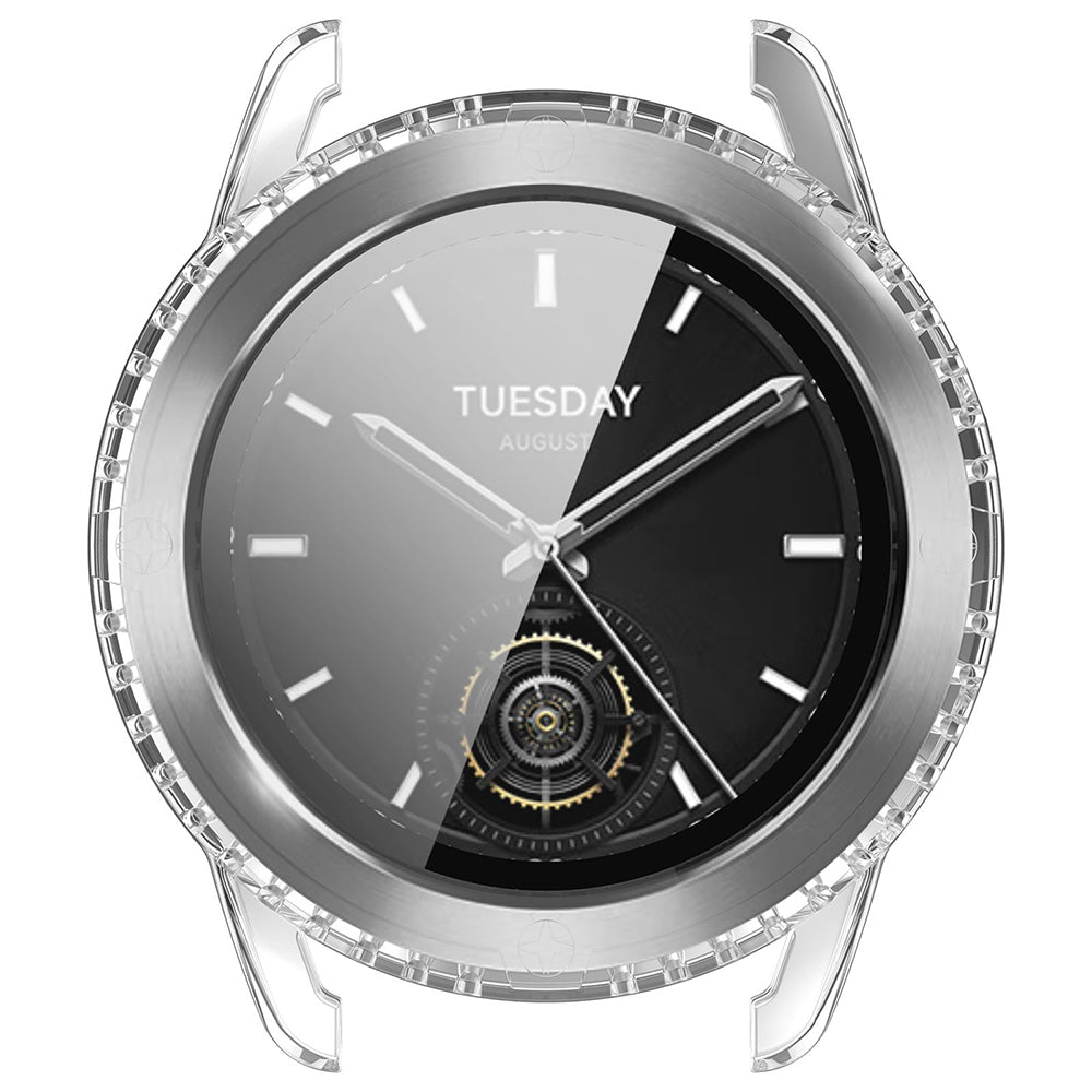 Techsuit - Defense360 Pro + Screen Protector - Xiaomi Watch S3 - Clear
