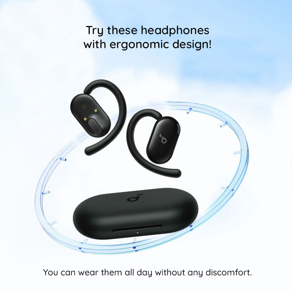 Anker - Wireless Earbuds SoundCore V20i (A3876G21) - for Sport, Bluetooth 5.3, IP55 - White