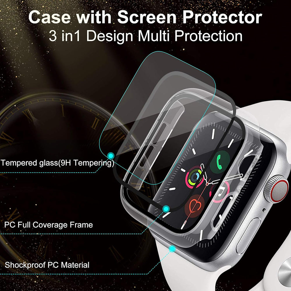Techsuit - Defense360 Pro + Screen Protector - Xiaomi Redmi Watch 4 - Clear