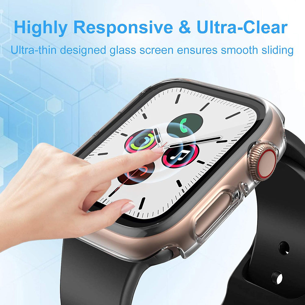 Techsuit - Defense360 Pro + Screen Protector - Xiaomi Mi Band 4 / 5 / 5 NFC / 6 / 6 NFC - Clear