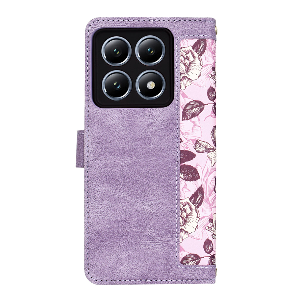 Techsuit - FlipCraft - Xiaomi 14T Pro - Mysterious Purple
