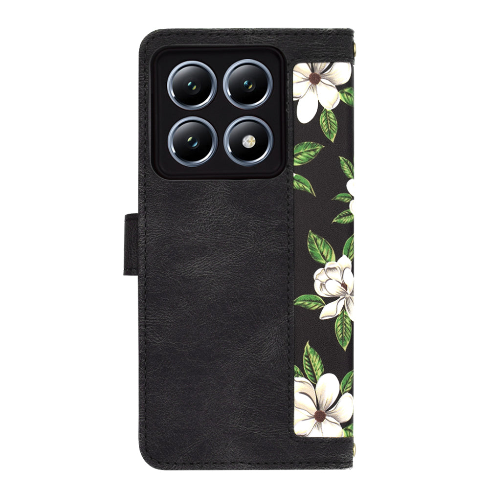 Techsuit - FlipCraft - Xiaomi 14T Pro - Flowers of the Dawn