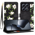 Techsuit - FlipCraft - Xiaomi 14T Pro - Flowers of the Dawn
