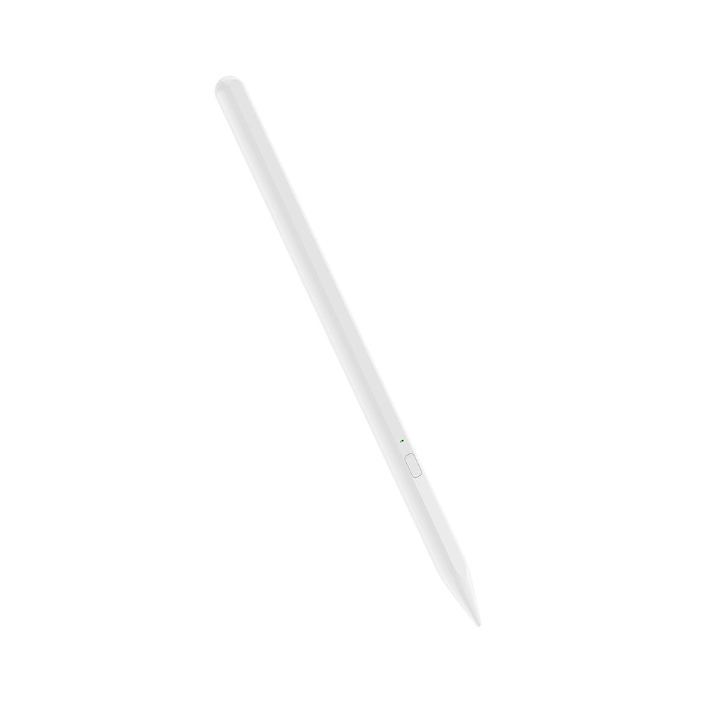 Techsuit - Stylus Pen (AX10) - for iPad, Bluetooth, Type-C, Palm Rejection, Tilt Pressure Sense, 130mAh, 5V, 0.2A - Whit