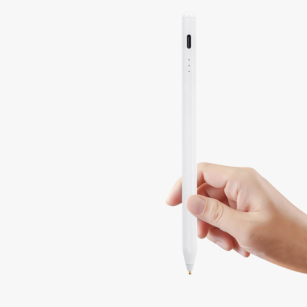 Techsuit - Stylus Pen (S3) - for Phones and Tablets, Universal, Active, Type-C, Fast Charging, 130mAh - Purple