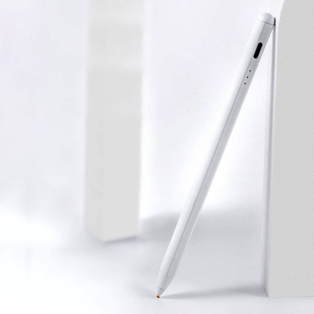 Techsuit - Stylus Pen (S3) - for Phones and Tablets, Universal, Active, Type-C, Fast Charging, 130mAh - Black
