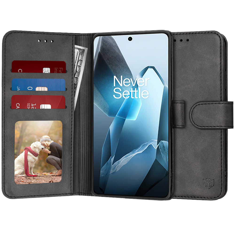 Techsuit - Diary Book - OnePlus 13 - Black
