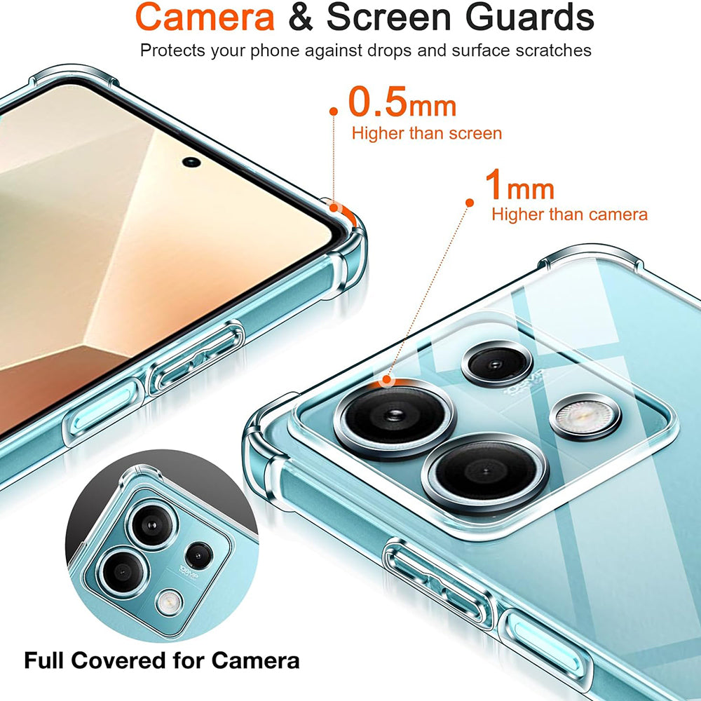 Techsuit - Shockproof Clear Silicone - Xiaomi 15 - Clear