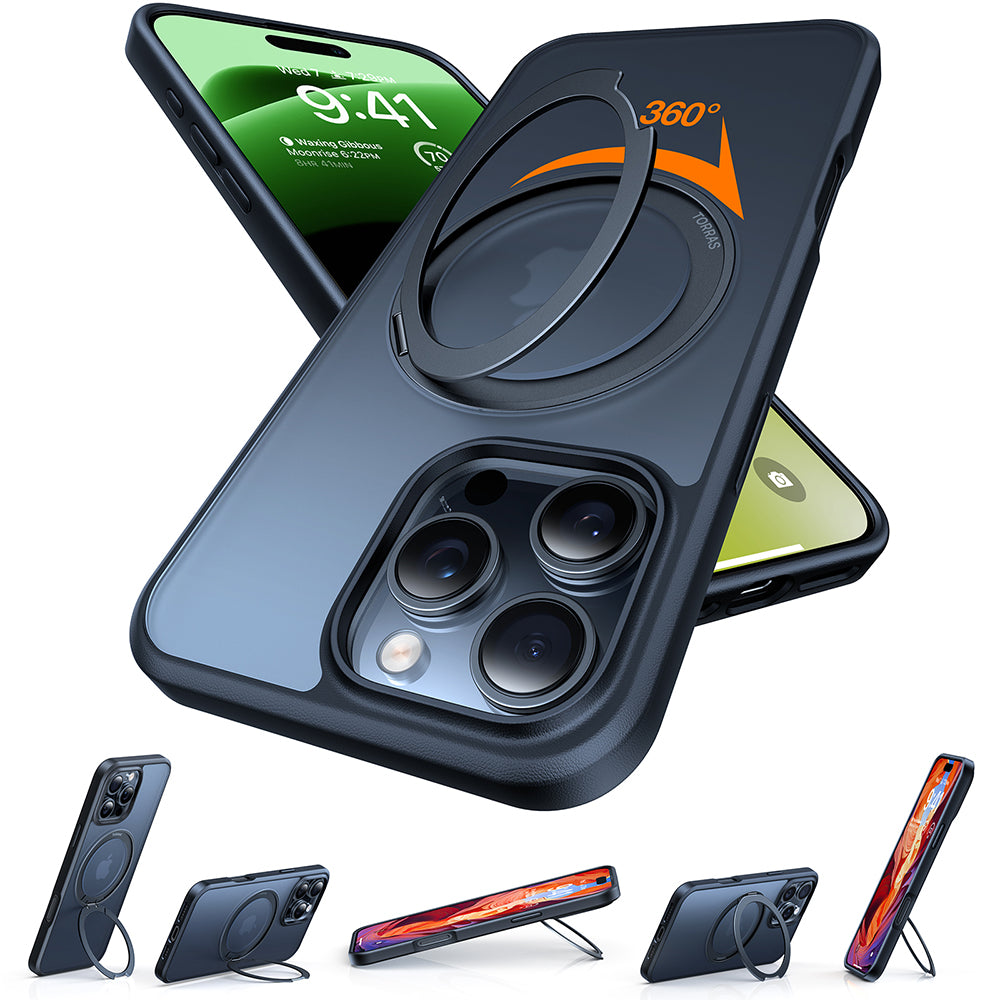 Torras - Ostand Pro MagSafe Series - iPhone 16 Pro Max - Black