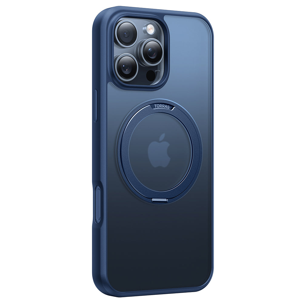 Torras - Ostand Pro MagSafe Series - iPhone 16 Pro Max - Navy Blue