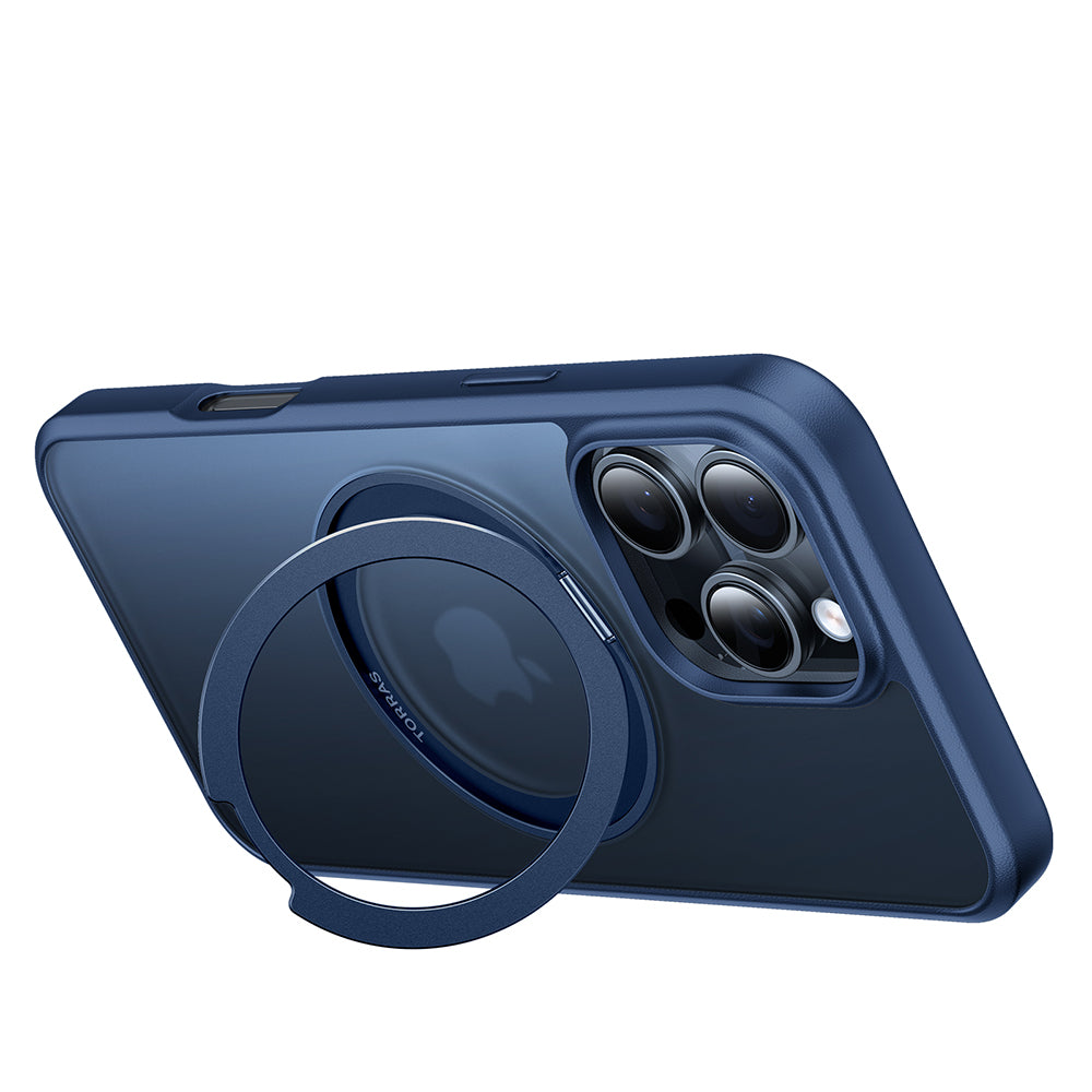 Torras - Ostand Pro MagSafe Series - iPhone 16 Pro Max - Navy Blue