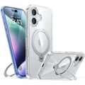 Torras - Ostand Spin MagSafe Series - iPhone 16 - Clear