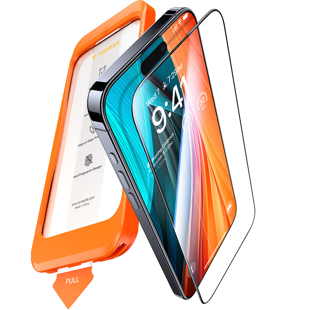 Torras - GlassGo Install Master - iPhone 16 Plus - Black