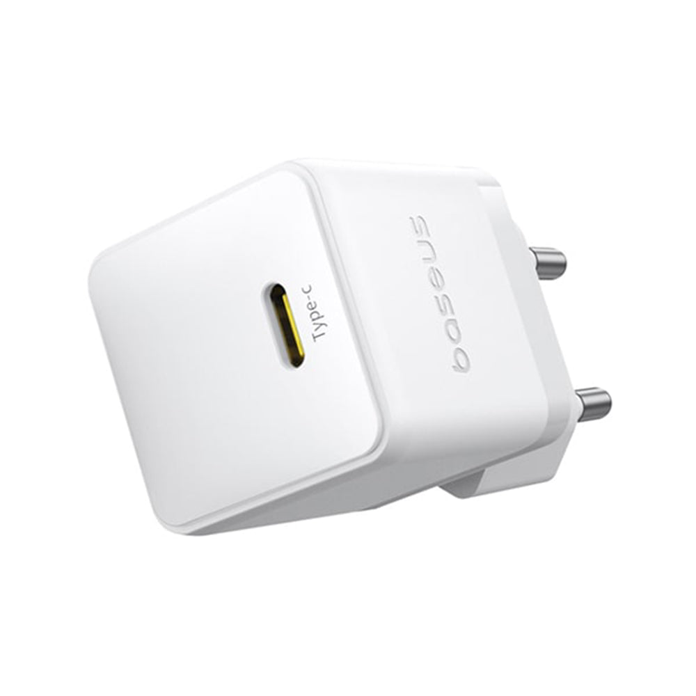 Baseus - Wall Charger Palm (P10111602113-00) - Fast Charger, Type-C, PD 20W, 5V/3A - Cluster Black