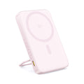 Baseus - Power Bank PicoGo (P10076800413-00) - Type-C, Qi2, Fast Charging, 20W, 5000mAh, Rotable Stand, Cable Type-C - P