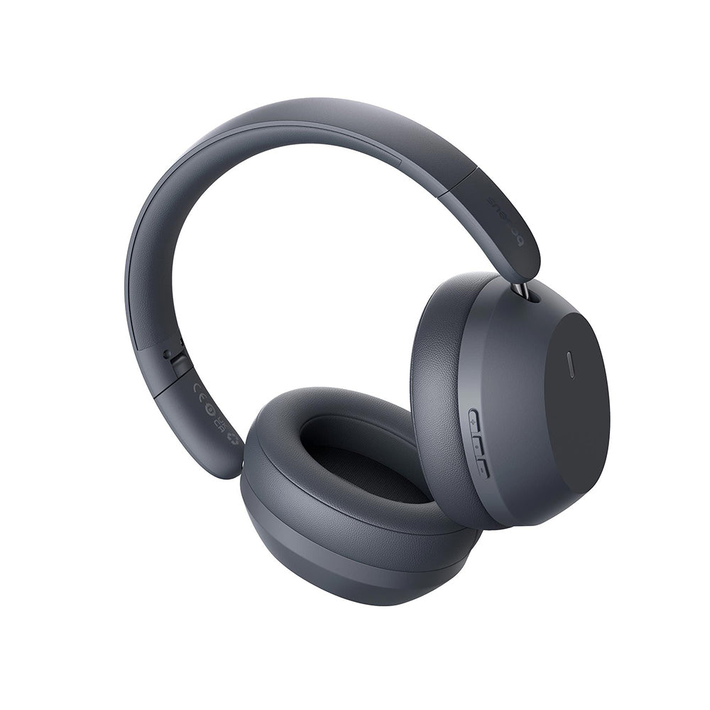Baseus - Wireless Headphones Bass 35 Max (A00070800821-00) - On-ear, Bluetooth 5.3, Sound Isolation, Foldable - Twilight