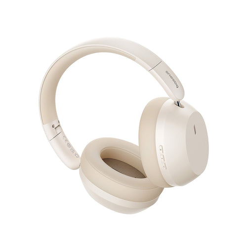 Baseus - Wireless Headphones Bass 35 Max (A00070800221-00) - On-ear, Bluetooth 5.3, Sound Isolation, Foldable - Stellar 