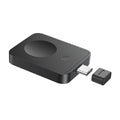 Baseus - Magnetic Wireless Charger MagPro (P10264106123-00) - for Apple Watch, USB-C, 2.5W - Cosmic Black