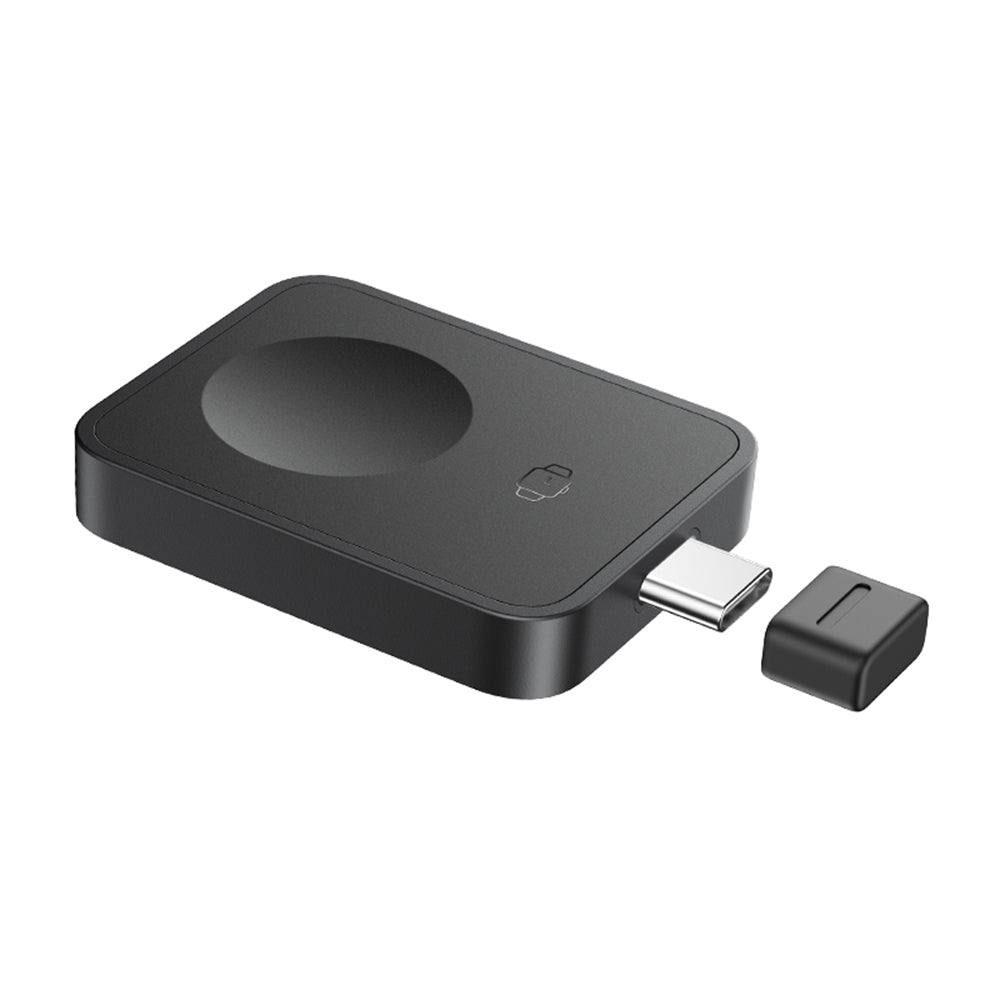 Baseus - Magnetic Wireless Charger MagPro (P10264106123-00) - for Apple Watch, USB-C, 2.5W - Cosmic Black