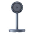 Baseus - Magnetic Wireless Charger Orbit 2 Pro (P10273500813-00) - Cooling Fast Charger for Phone, Earbuds, 20W - Space 