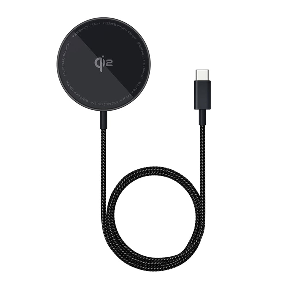 Baseus - Magnetic Wireless Charger Simple Mini4 Air (P10278200111-00) - Fast Charging, Cable Type-C, Qi2, 15W - Cluster 