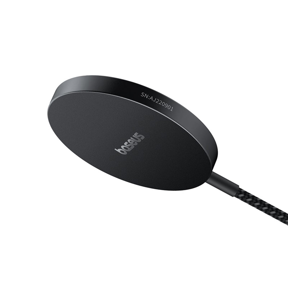Baseus - Magnetic Wireless Charger Simple Mini4 Air (P10278200111-00) - Fast Charging, Cable Type-C, Qi2, 15W - Cluster 