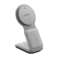 Baseus - Car Holder with Wireless Charging PrimeTrip C02 (C40169003831-00) - Magnetic Grip for Dashboard, 15W - Frosted 