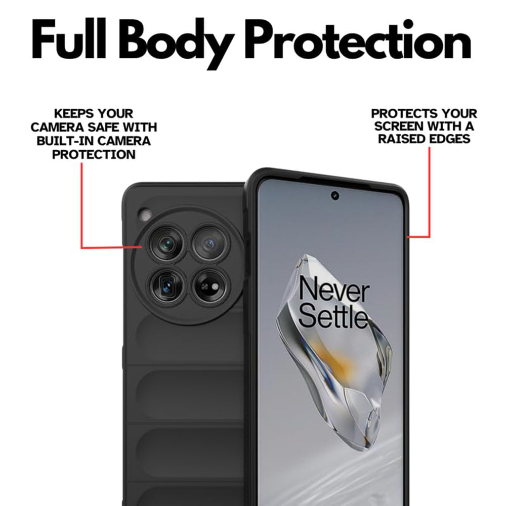 TechSuit Husa de protectie Techsuit Magic Shield compatibil cu OnePlus 12, Negru – imagine 3