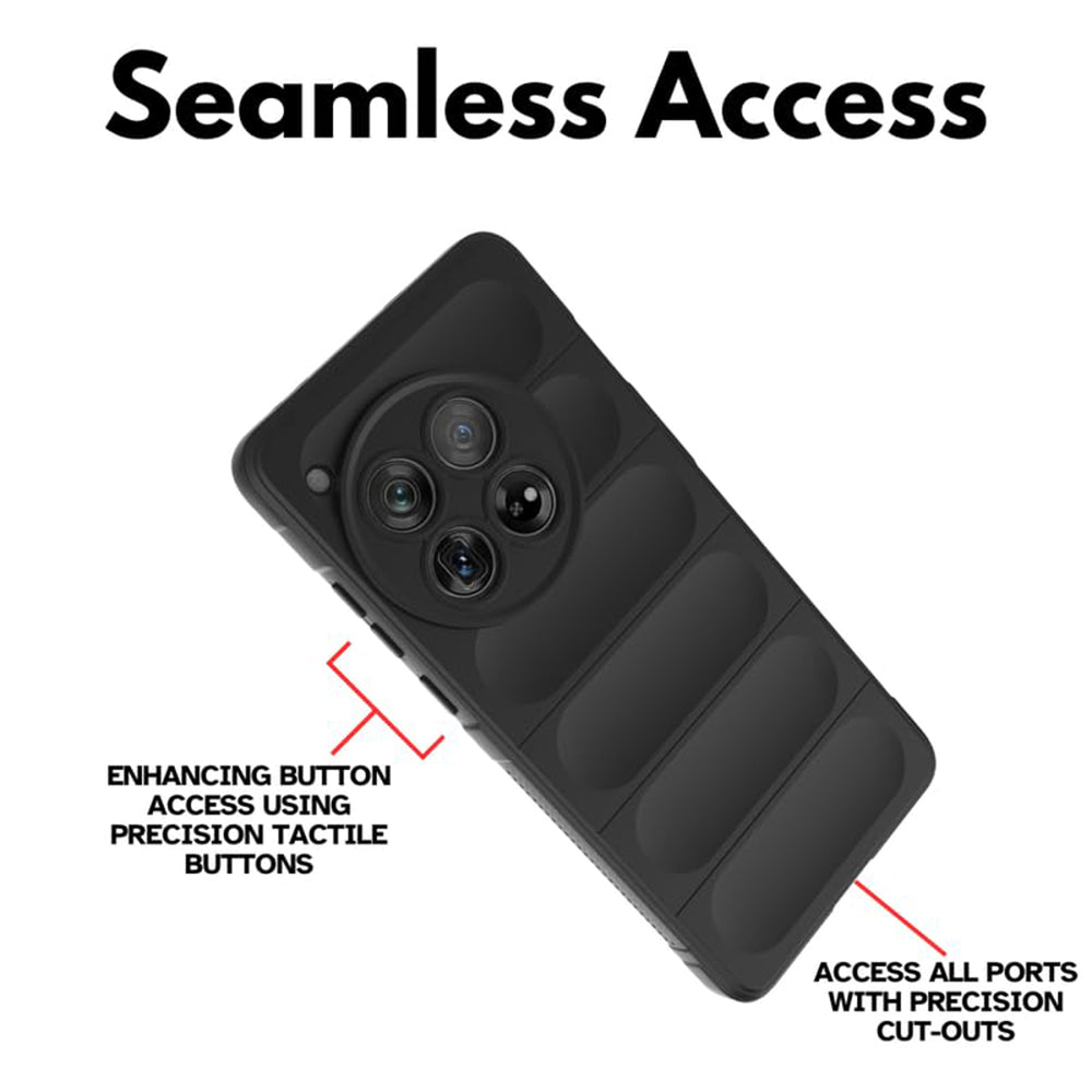 TechSuit Husa de protectie Techsuit Magic Shield compatibil cu OnePlus 12, Negru – imagine 2