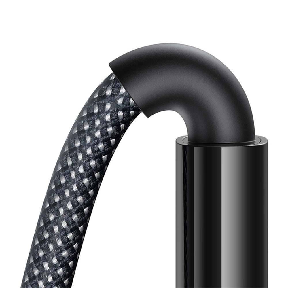 Baseus - Data Cable Display 2 (P10382701121-00) - Fast Charging, USB to Type-C, Digital Display, 100W, 1m - Cosmic Black