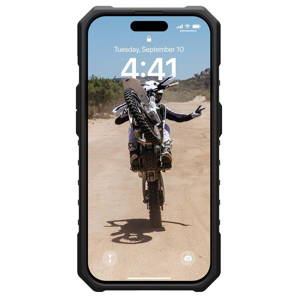 UAG - Pathfinder SE MagSafe - iPhone 15 Pro - Geo Camo