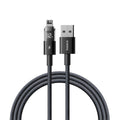 Baseus - Data Cable Display 2 (P10382700121-01) - USB to Lightning, Fast Charging, Digital Display, 2.4A, 2m - Cosmic Bl