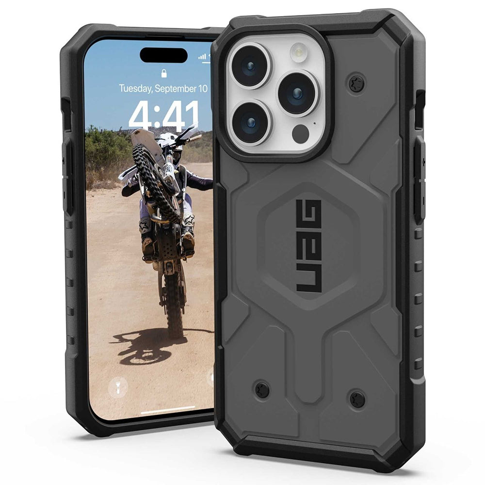 UAG - Pathfinder MagSafe - iPhone 15 Pro - Silver