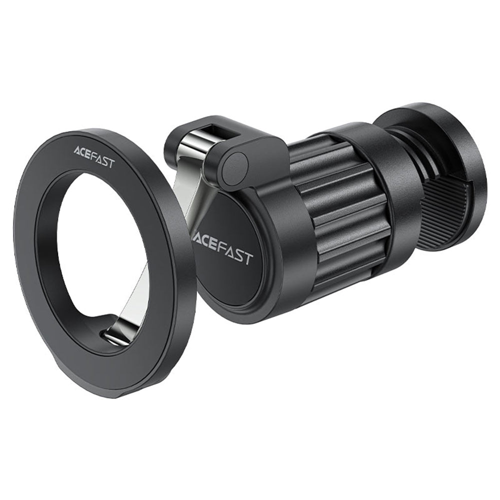 Acefast - Phone Holder (E23) - for Desk, Magnetic, Adjustable, Wide Compatibility, Portable, Durable - Black