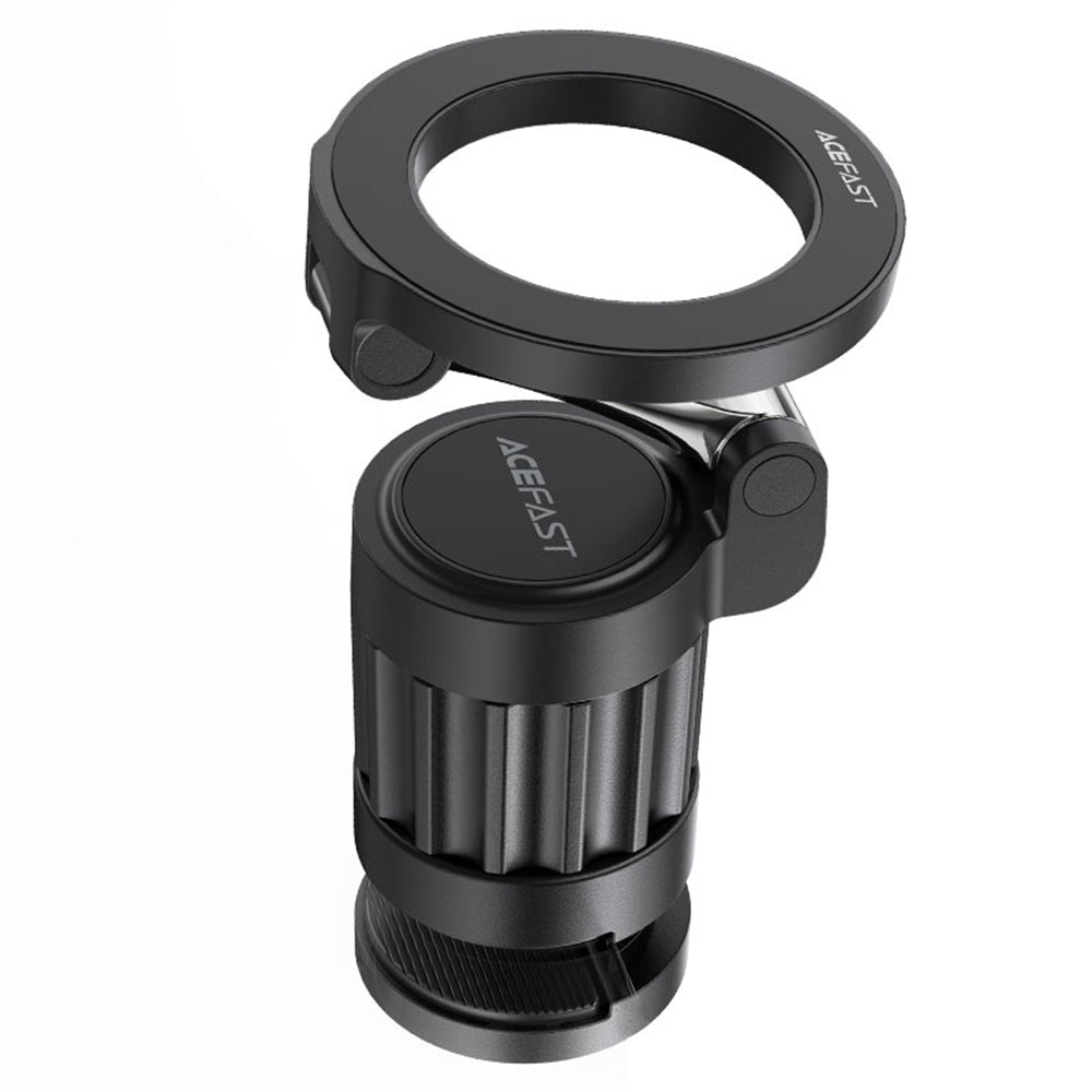 Acefast - Phone Holder (E23) - for Desk, Magnetic, Adjustable, Wide Compatibility, Portable, Durable - Black
