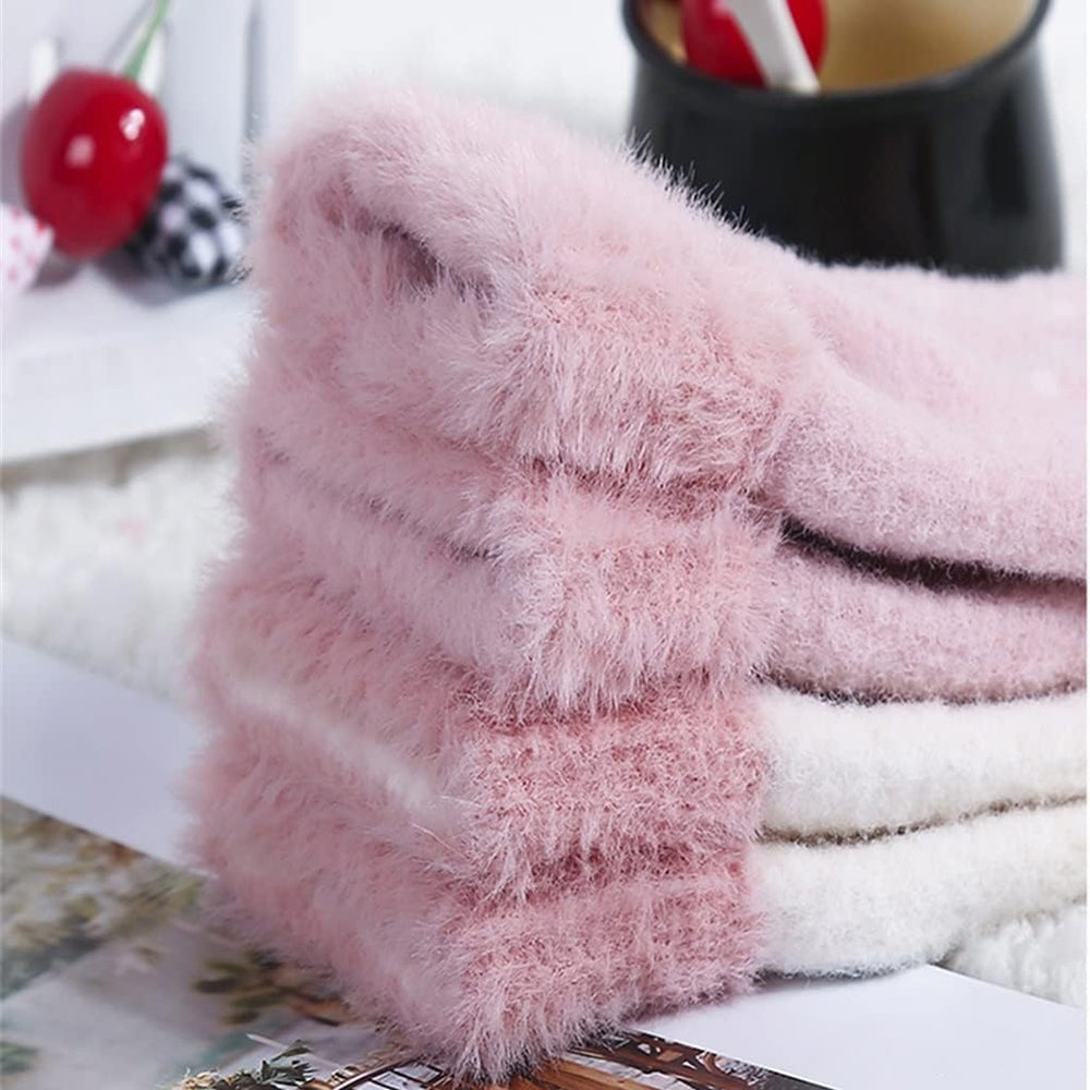 Techsuit - Gloves (ST0011) - from Mink Fur, Size 21cm - White