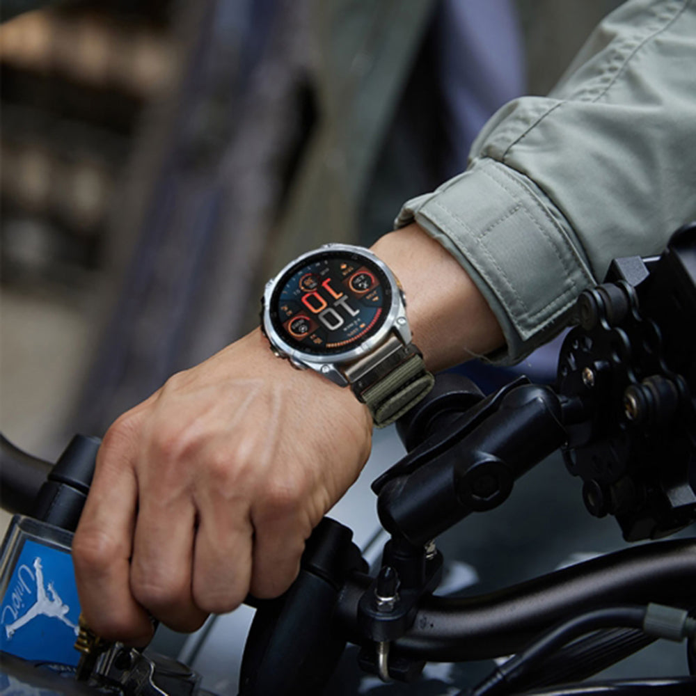 TechSuit Curea smartwatch Techsuit Watchband QuickFit 22mm (W070) compatibil cu Garmin Fenix 5/5 Plus 6/6 Pro/7/Forerunn