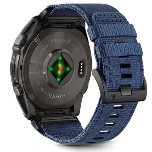 Techsuit - Watchband QuickFit 22mm (W070) - Garmin Fenix 5/5 Plus 6/6 Pro/7/Forerunner 945/970/Approach S60 - Nightshade
