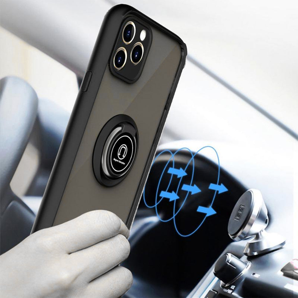 Husa de protectie Techsuit Glinth compatibil cu iPhone 17 Pro Max / iPhone 18 Pro Max, Negru