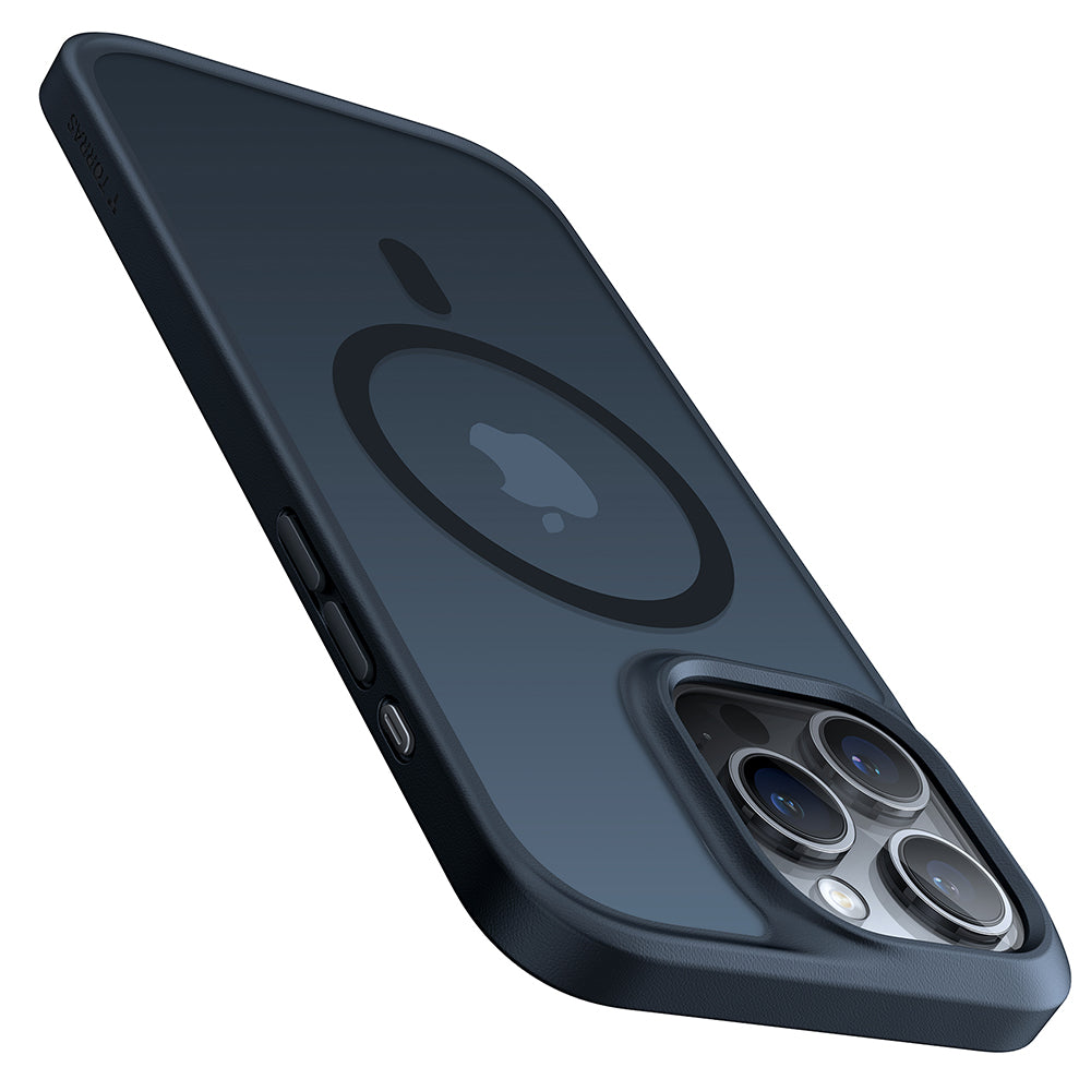 Torras Husa de protectie Torras Guardian Magnetic Series compatibil cu iPhone 15 Pro, Negru – imagine 3