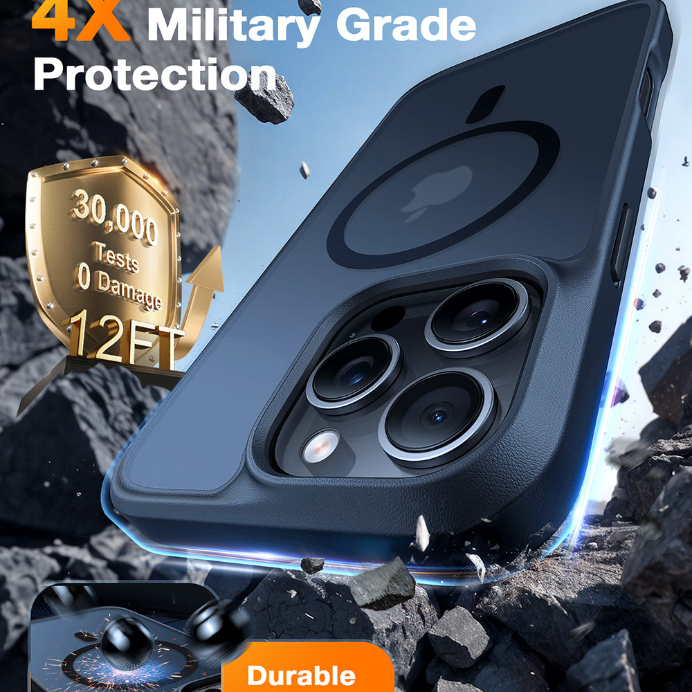 Torras - Guardian Magnetic Series - iPhone 16 Pro - Black