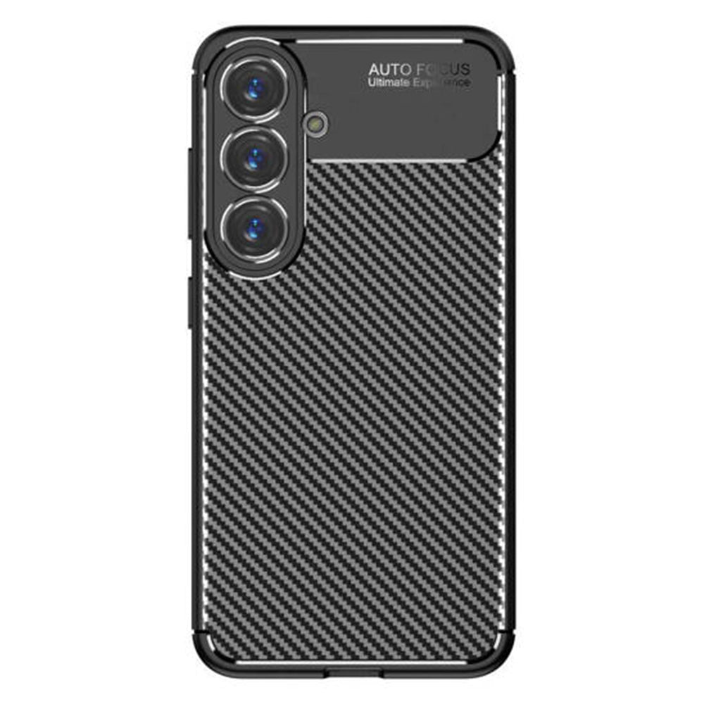 Techsuit - CarbonFiber - Samsung Galaxy S25 - Black