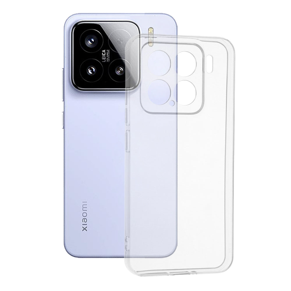 TechSuit Husa de protectie Techsuit Clear Silicone compatibil cu Xiaomi 15, Transparent