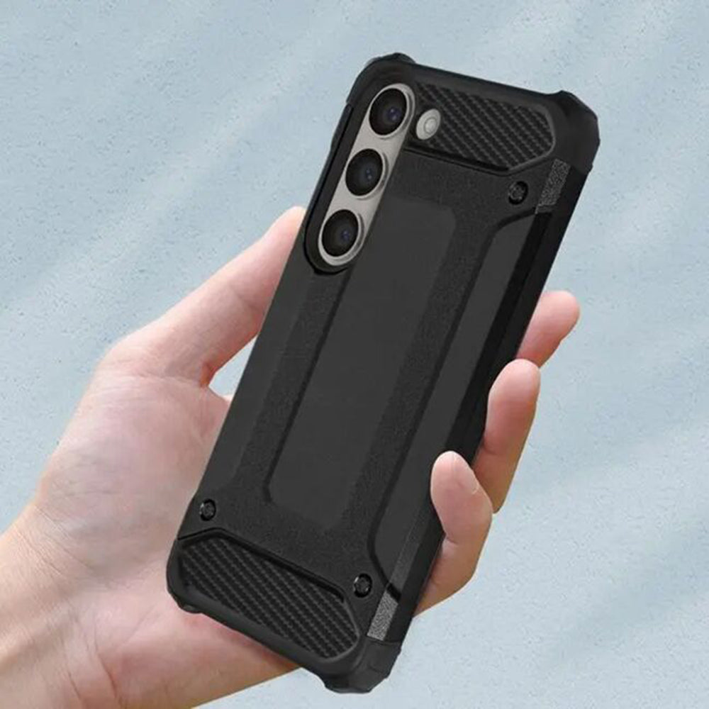Techsuit - Hybrid Armor - Samsung Galaxy A06 - Black