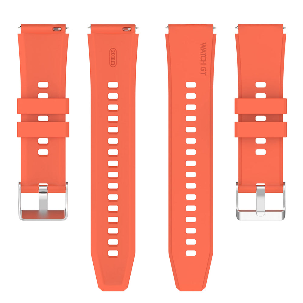 Techsuit - Watchband 22mm (W026) - Huawei Watch GT 2 (46mm)/GT 2 Pro/GT 3 Pro (46mm)/Ultimate, Xiaomi Watch S1 - Orange