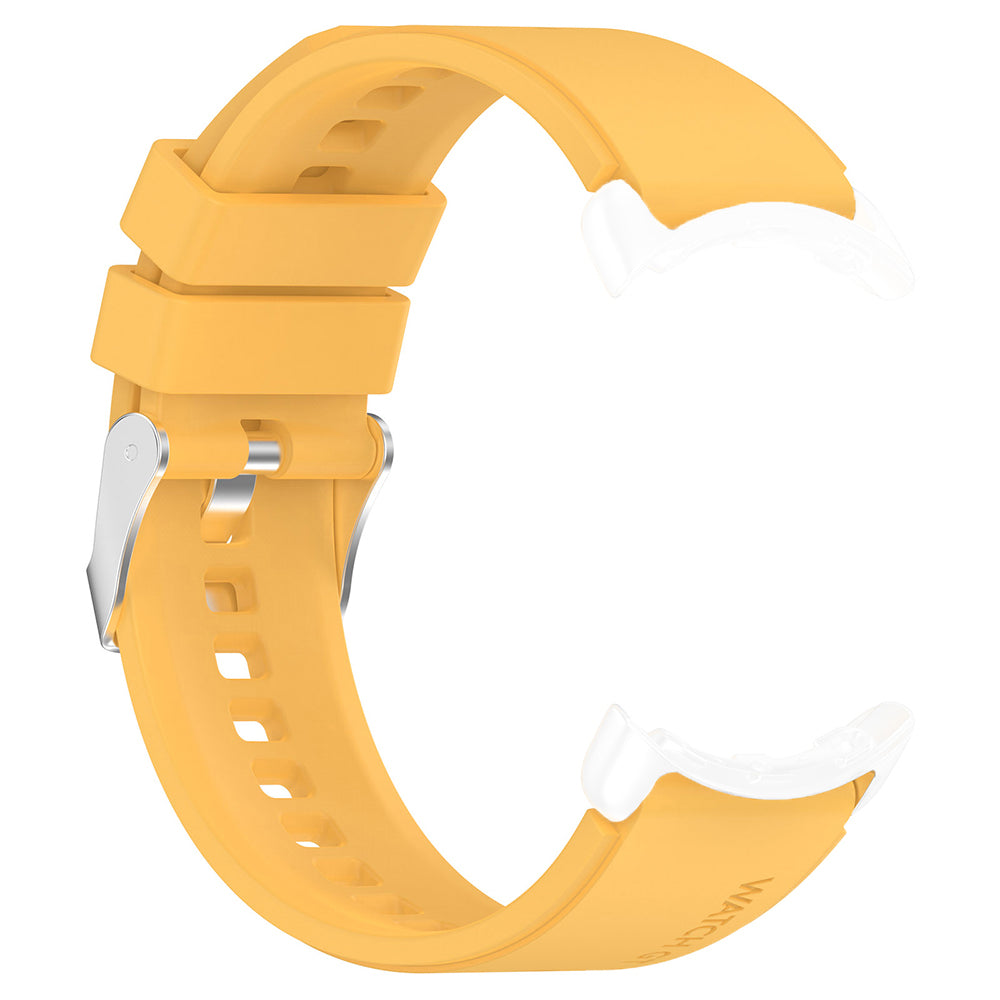 Techsuit - Watchband 20mm (W026) - Samsung Galaxy Watch 4/5/Active 2, Huawei Watch GT 3 (42mm)/GT 3 Pro (43mm) - Yellow